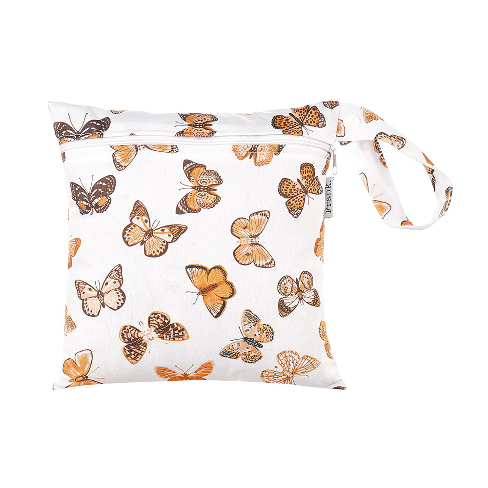 Butterfly small nappy wet bag for cloth nappies