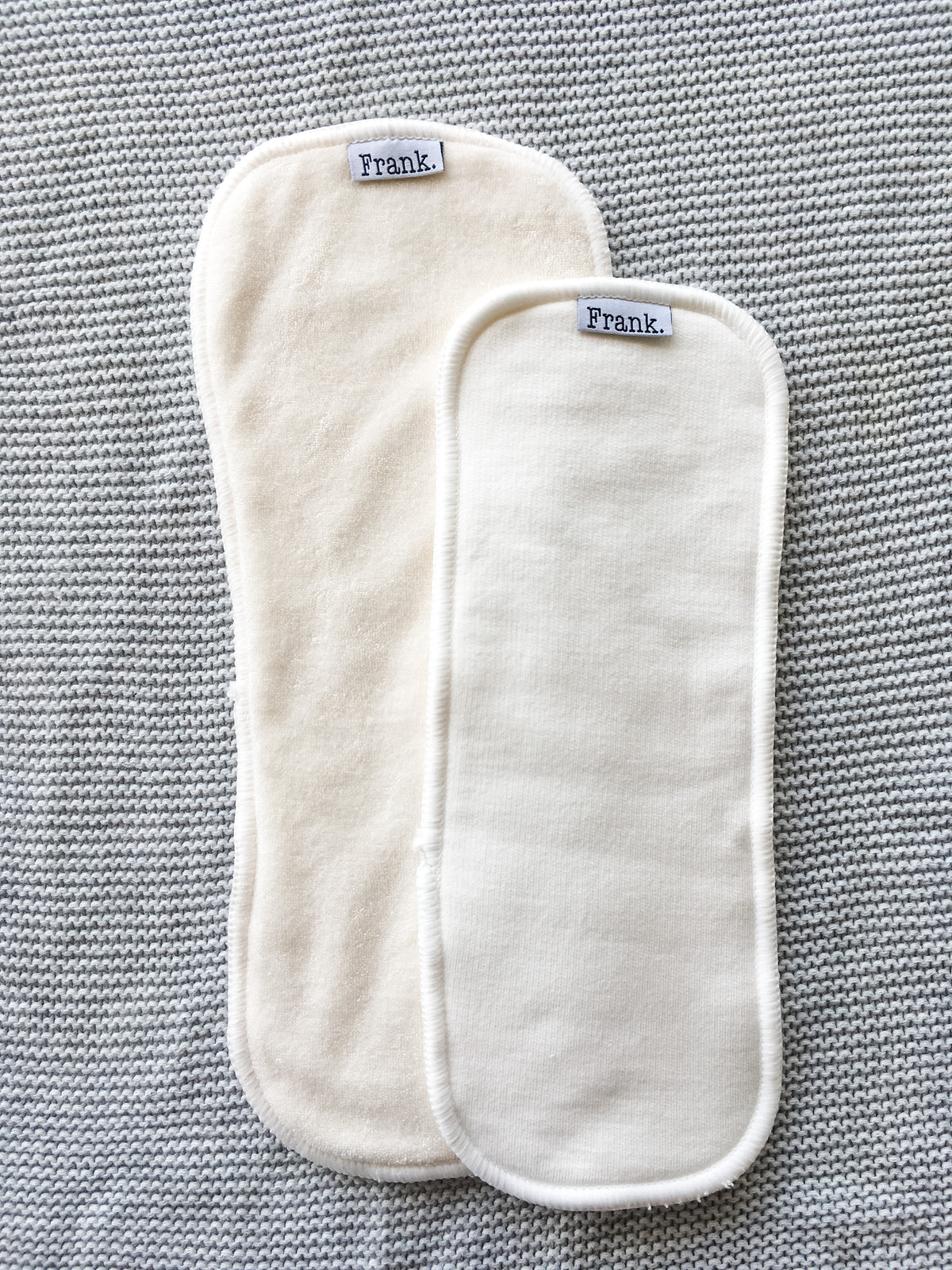 Bamboo hourglass insert and cloth nappy booster set