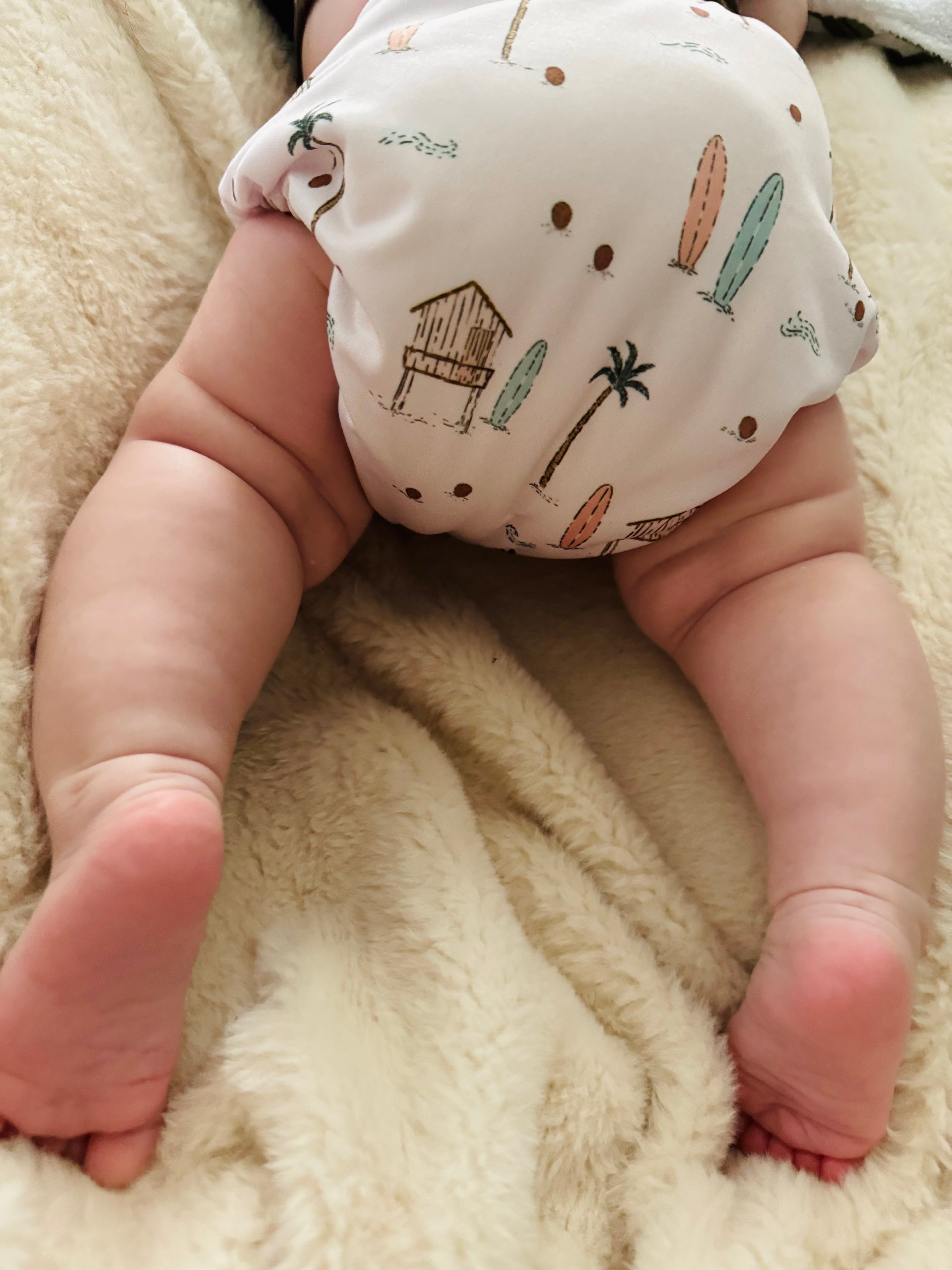 Beach Bum - Modern Cloth Nappy