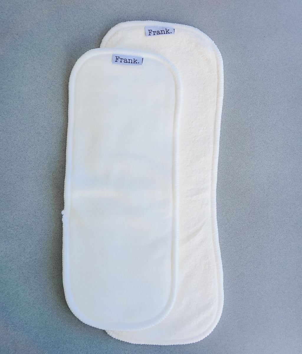 High absorbency cloth nappy inserts perfect to boost absorbency of reusable nappies