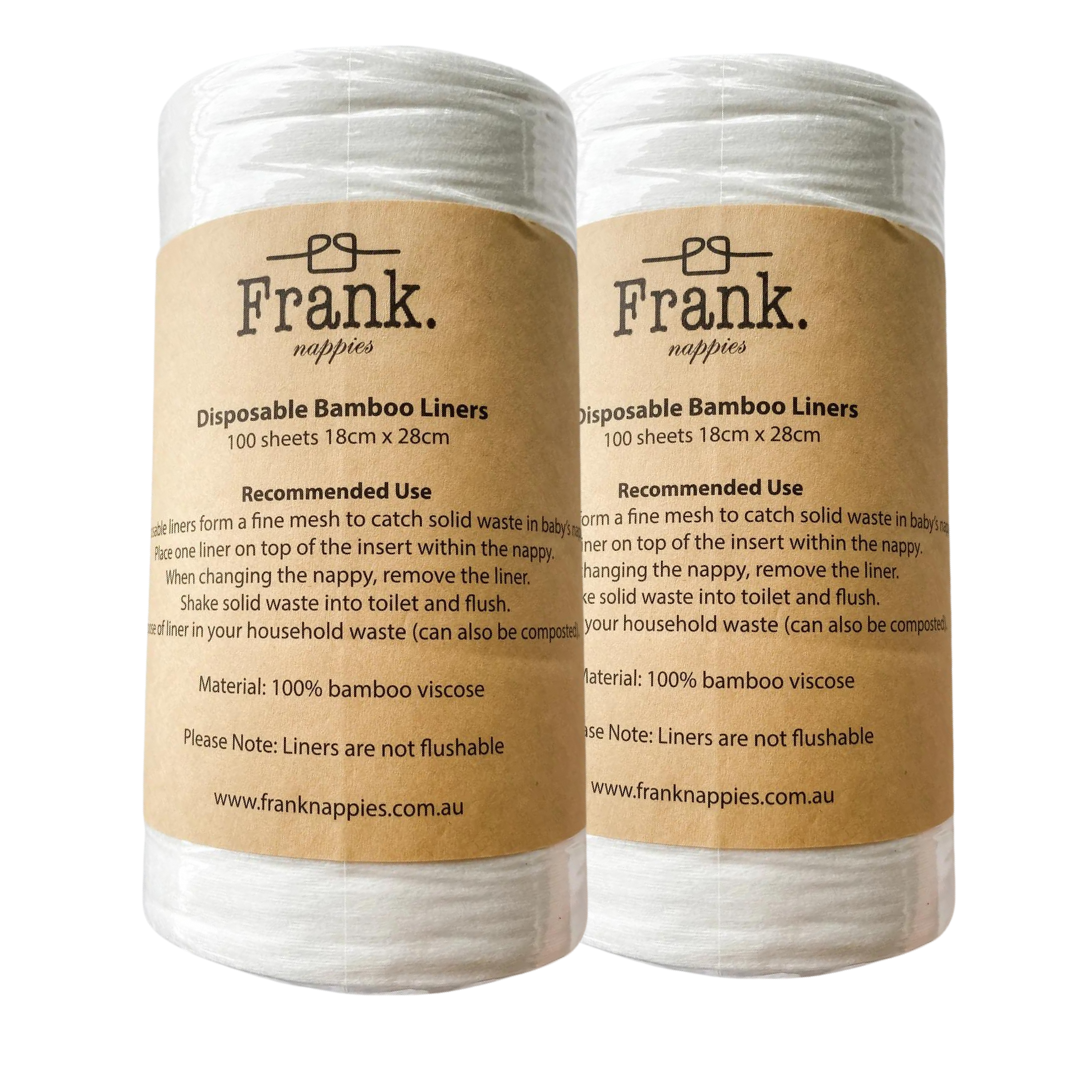 Buy 2 rolls of bamboo cloth nappy liners and save money