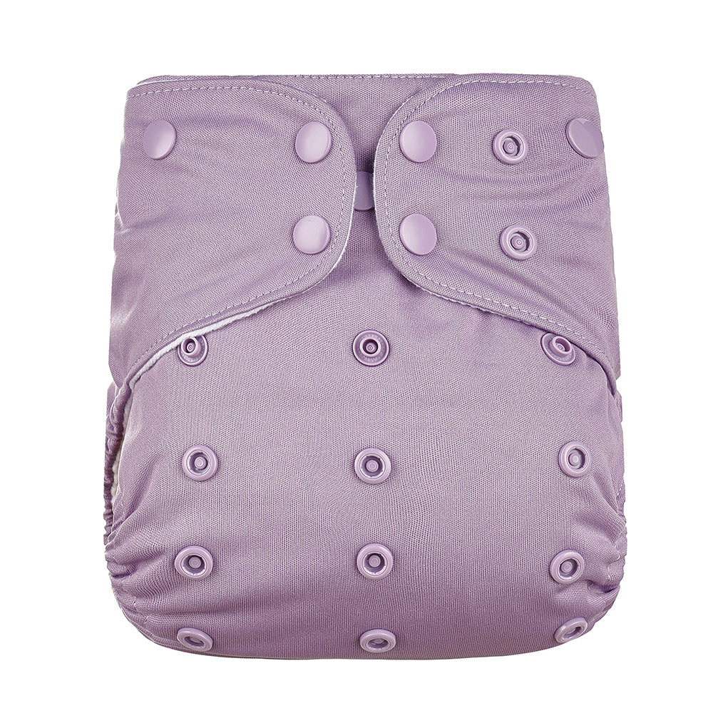 Adjustable reusable modern cloth nappies that are easy to use and beautiful.