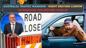 Australia Traffic Warning - Night Driving Curfew Introduced for Drivers Over 69