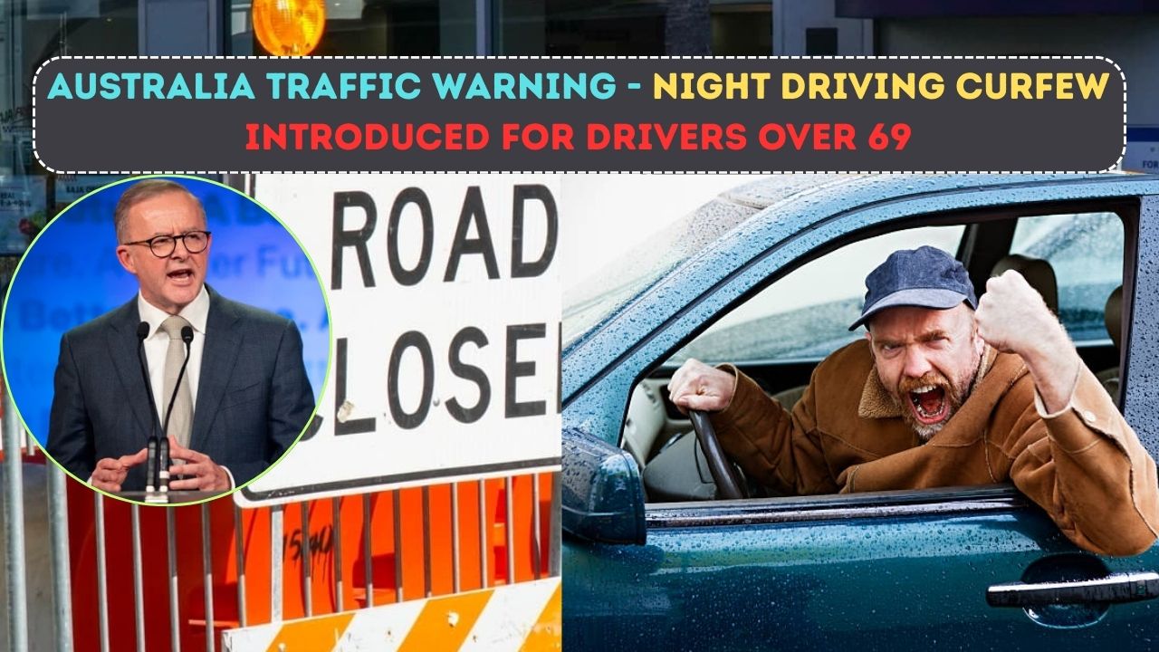 Australia Traffic Warning - Night Driving Curfew Introduced for Drivers Over 69