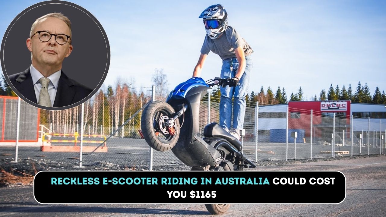 Reckless E-Scooter Riding in Australia Could Cost you $1165